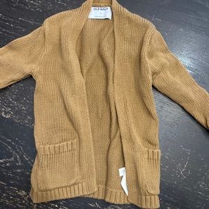Old Navy brown 3T open front cardigan
